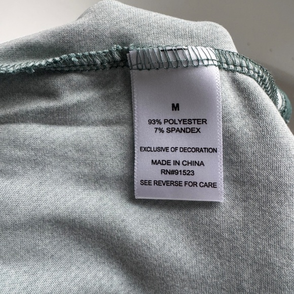 ANDE New York Mineral Blue Stretch T-Shirt - Men's Size M - NWT Comfort Active - Picture 7 of 7